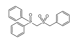 Phosphine oxide, [(benzylsulfonyl)methyl]diphenyl结构式