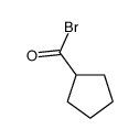 cyclopentanecarbonyl bromide结构式