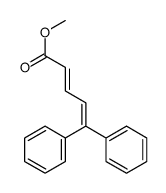methyl 5,5-diphenylpenta-2,4-dienoate结构式