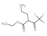 4,4,4-三氟-2-丙基-3-氧丁酸乙酯结构式