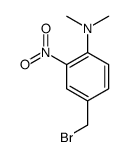 4-(bromomethyl)-N,N-dimethyl-2-nitroaniline结构式
