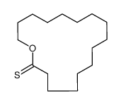 oxacycloheptadecane-2-thione结构式
