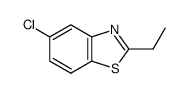 Benzothiazole, 5-chloro-2-ethyl- (9CI) Structure