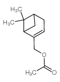 6,6-二甲基双环庚-2-烯-2-乙酸甲酯结构式