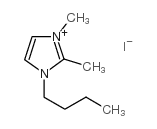 1-BUTYL-2,3-DIMETHYLIMIDAZOLIUM IODIDE结构式