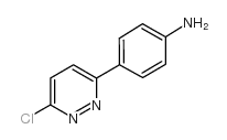 4-(6-氯-3-哒嗪)-苯甲酰胺结构式
