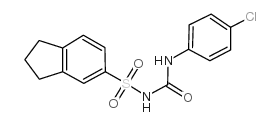 磺氯苯脲结构式