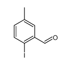 2-碘-5-甲基苯甲醛结构式