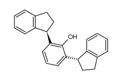 2,6-di(indanyl)phenol Structure