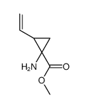 1-氨基-2-乙烯环丙烷羧酸甲酯结构式