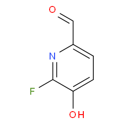 6-Fluoro-5-hydroxy-2-pyridinecarbaldehyde Structure