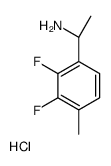 (S)-1-(2,3-Difluoro-4-Methylphenyl)ethanamine hydrochloride Structure