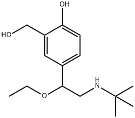Salbutamol Impurity R Structure