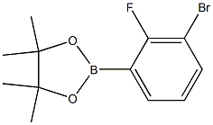 2-氟-3-(4,4,5,5-四甲基-1,3,2-二氧硼杂环戊烷-2-基)苯胺结构式