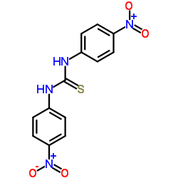 1,3-Bis(4-nitrophenyl)thiourea结构式