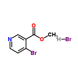 4-Bromo-nicotinic acid methyl ester hydrobromide Structure