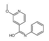 2-methoxy-N-phenylpyridine-4-carboxamide Structure
