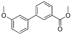 METHYL 3'-METHOXY[1,1'-BIPHENYL]-3-CARBOXYLATE Structure
