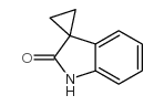 螺[环丙烷-1,3'-二氢吲哚]-2'-酮结构式