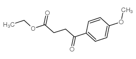 3-(4-甲氧基苯甲酰)丙酸乙酯结构式