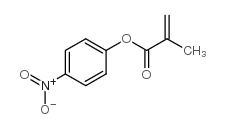 2-Propenoic acid,2-methyl-, 4-nitrophenyl ester Structure