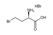 (R)-2-amino-4-bromobutyric acid hydrobromide Structure