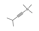 3-Methyl-1-butynyltrimethylsilane Structure
