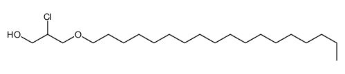2-chloro-3-octadecoxypropan-1-ol结构式