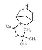 消旋 叔丁基 3,6-二氮杂双环[3.2.1]辛烷-6-羧酸结构式