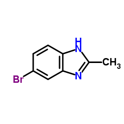 5-溴-2-甲基-1H-苯并[D]咪唑结构式