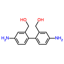 (4,4'-Diamino-2,2'-biphenyldiyl)dimethanol结构式