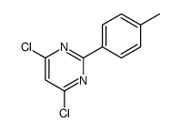 4,6-二氯-2-(对甲苯基)嘧啶结构式