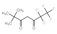 1,1,1,2,2-五氟-6,6-二甲基-3,5-庚二酮结构式