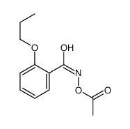 [(2-propoxybenzoyl)amino] acetate结构式