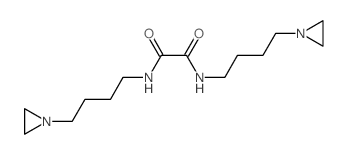 Ethanediamide,N1,N2-bis[4-(1-aziridinyl)butyl]-结构式