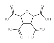 2,3,4,5-Furantetracarboxylicacid, tetrahydro- Structure