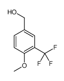 3-三氟甲基-4-甲氧基苄醇结构式