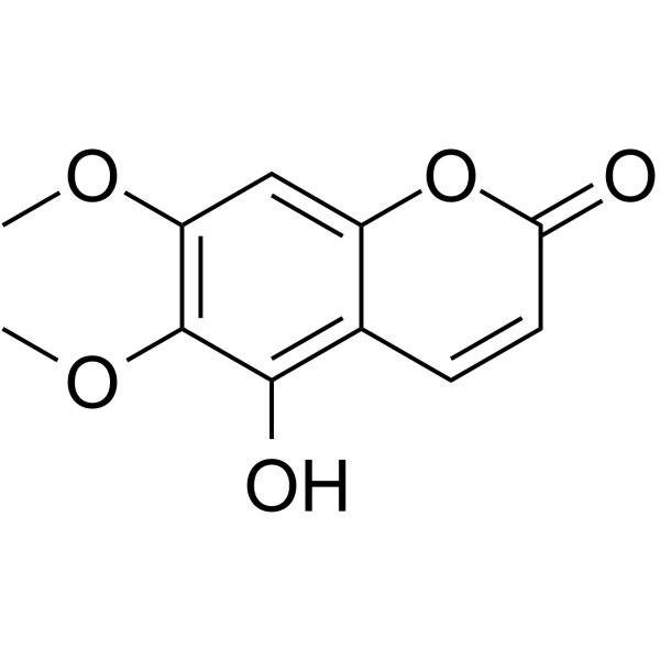 5-Hydroxy-6,7-dimethoxy-2H-chromen-2-one picture