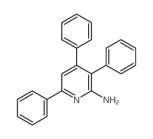 3,4,6-triphenylpyridin-2-amine Structure