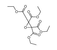 tetraethyl oxirane-2,2,3,3-tetracarboxylate Structure