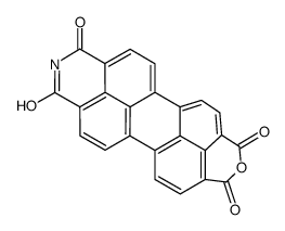 1h-isochromeno[4',5',6':6,5,10]anthra[2,1,9-def]isoquinoline-1,3,8,10(9h)-tetrone结构式
