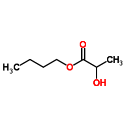 L－乳酸正丁酯结构式