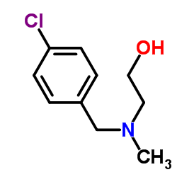 2-[(4-Chlorobenzyl)(methyl)amino]ethanol Structure