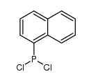 dichloro(naphthalen-1-yl)phosphane结构式