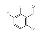 6-溴-2,3-二氟苯甲醛结构式