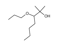 2-methyl-3-propoxy-heptan-2-ol Structure