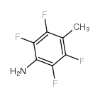 4-氨基-2,3,5,6-四氟甲苯结构式