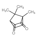 1,7,7-三甲基-二环[2.2.1]庚烷-2,3-二酮结构式