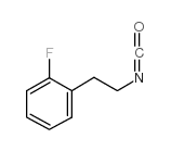 2-氟苯乙基异氰酸酯结构式