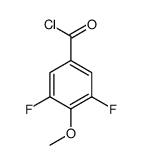 4-(Chlorocarbonyl)-2,6-difluoroanisole结构式